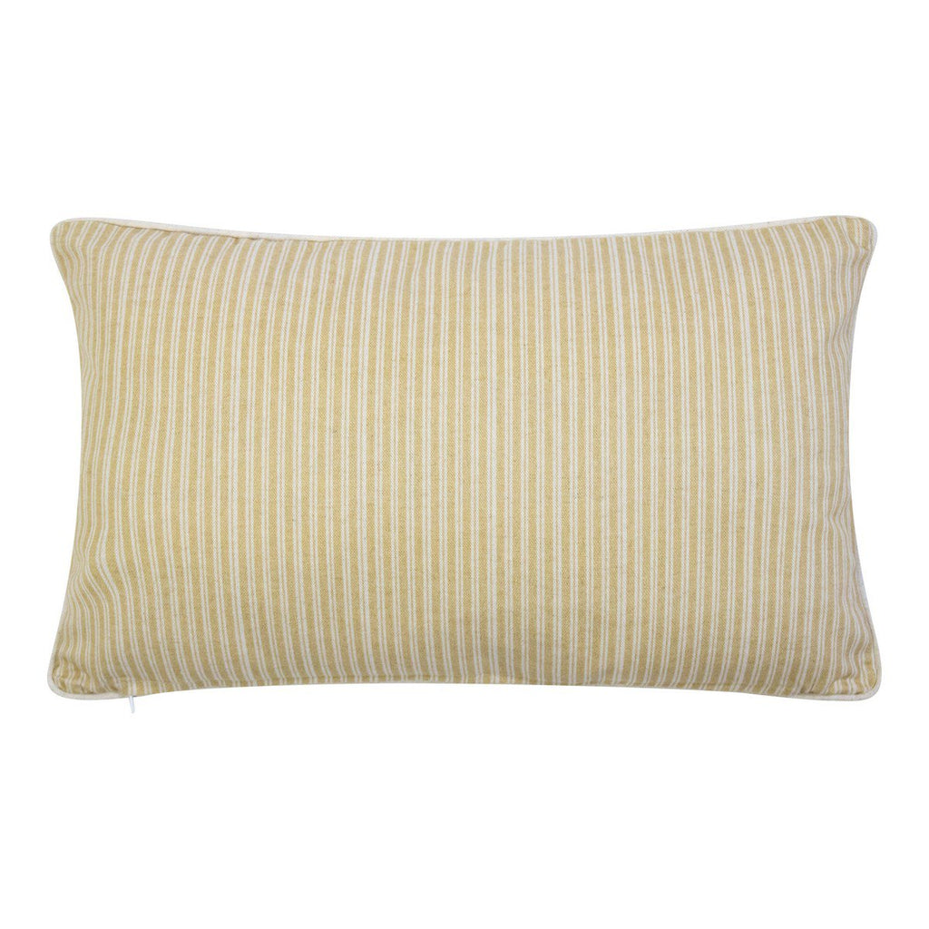 Breeze Kussen oasis wit geel 30x50 cm