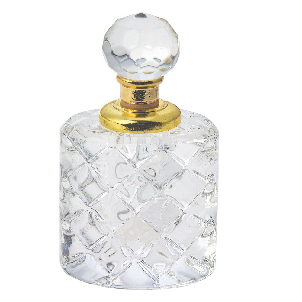 Parfum Flesje 4x3x7 cm Glas Decoratie Flesje