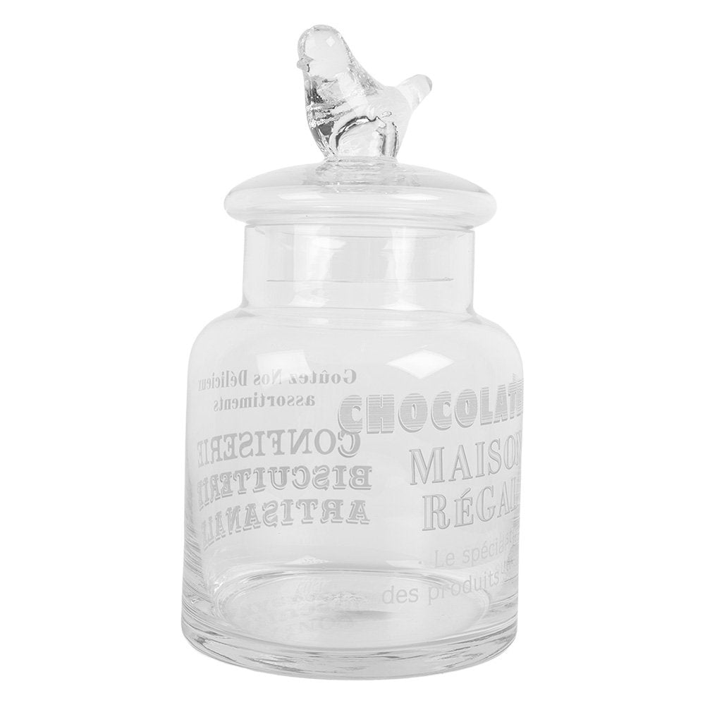 Voorraadpot Ø 13x23 cm Transparant Glas