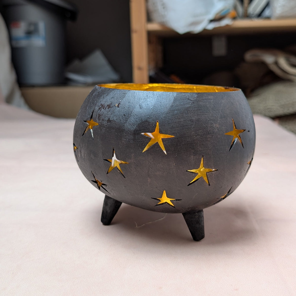 Kokoskom Ster met standaard