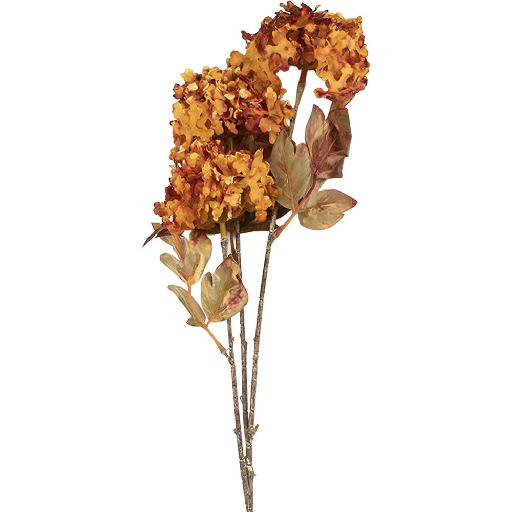 Kunstbloem 10x8x76 cm Oranje Kunststof