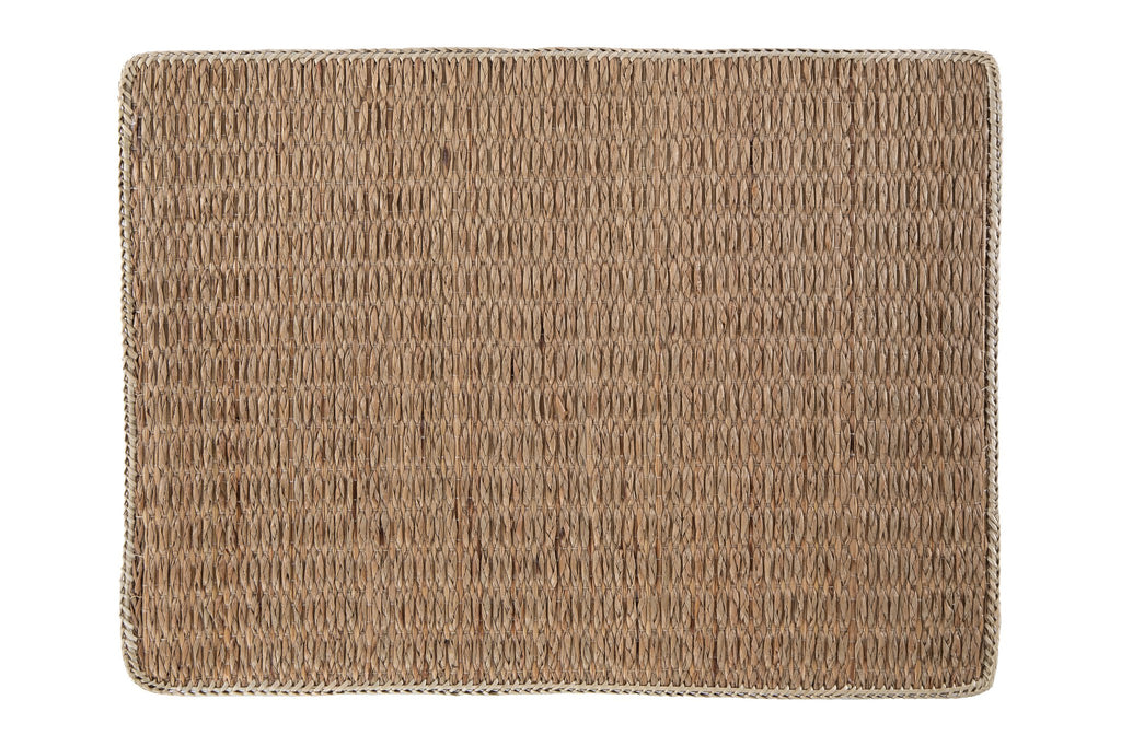 Placemat callia - zeegras - 33x45 cm, beige