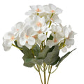 Kunstbloem 30 cm Wit Kunststof