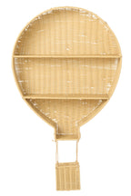 J-Line wandrek Luchtballon - kunststof - naturel