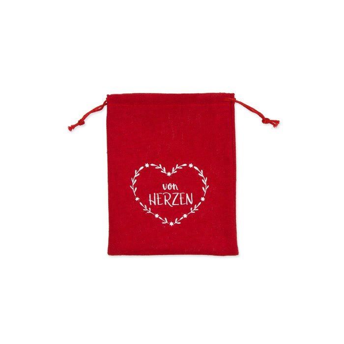 Cadeauzakje "from HEARTS" 6x1st