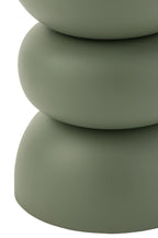 J-Line bijzettafel Lise - ijzer - groen