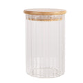 Voorraadpot Ø 8x18 cm transparant Glas