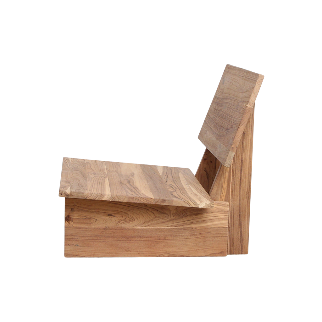 Thar teakhouten lounge stoel outdoor