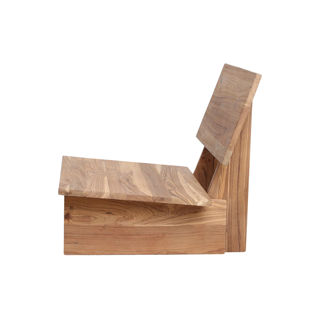 Thar teakhouten lounge stoel outdoor
