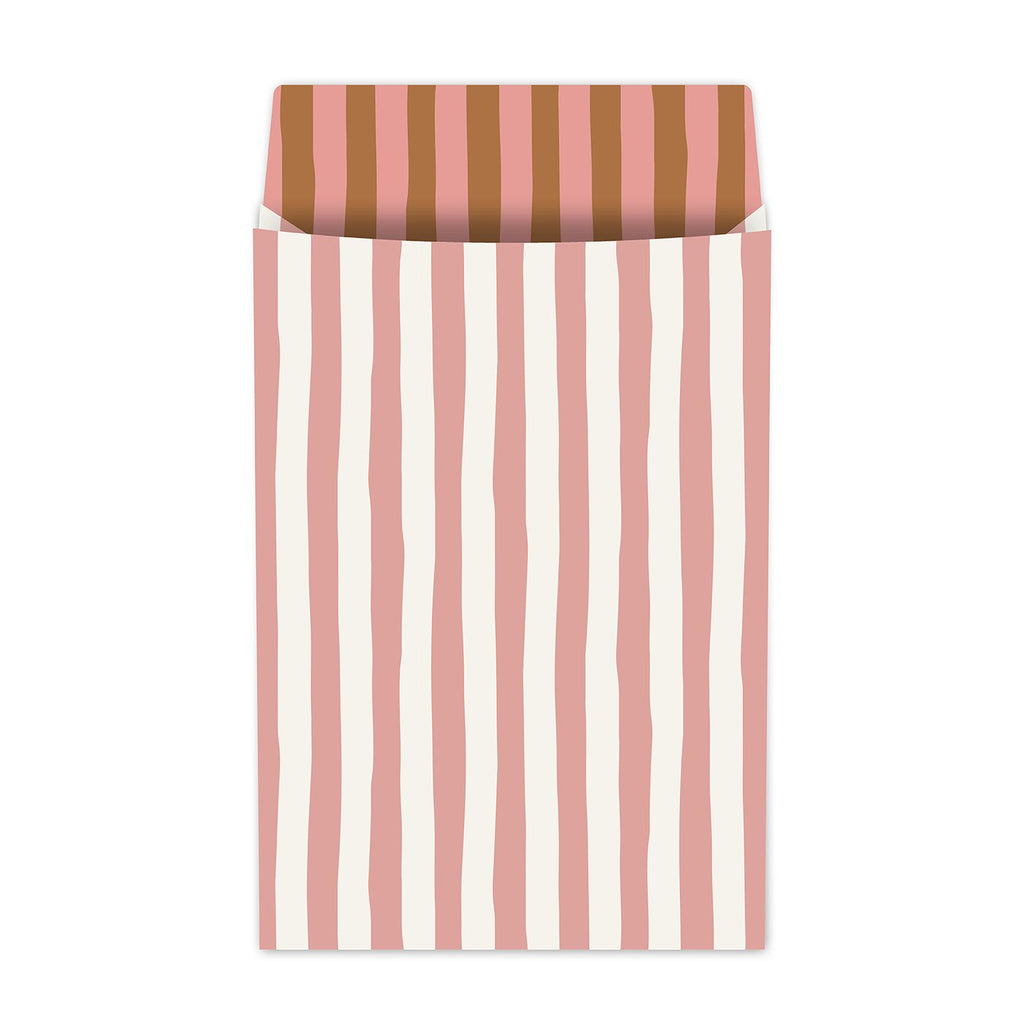 Lazy Stripes - Tijdschriftenzakken – 25×34+4cm 100st