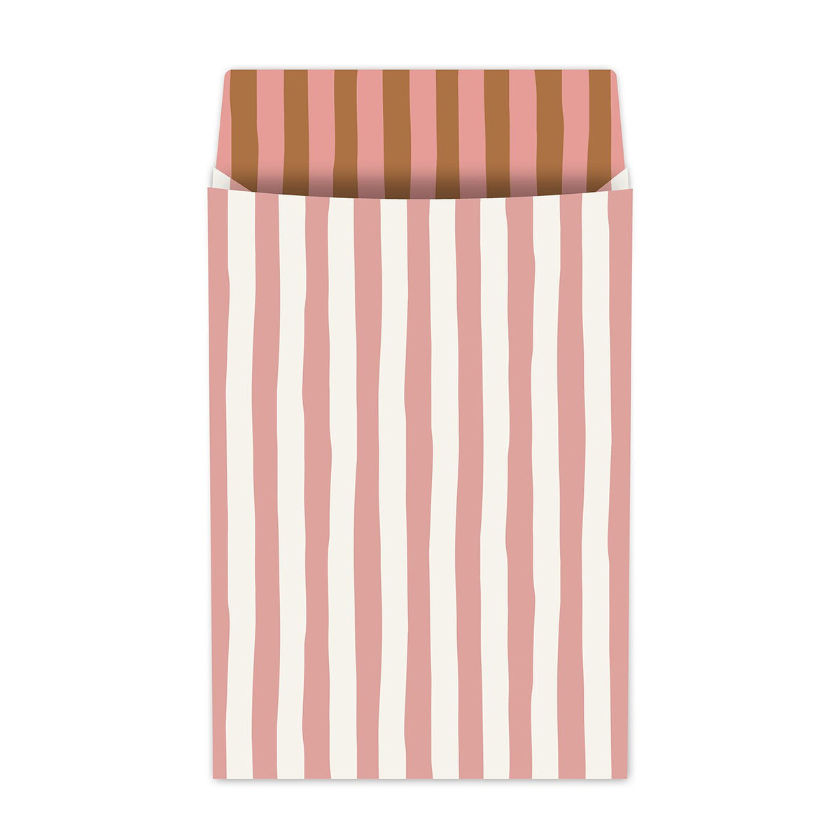 Lazy Stripes - Tijdschriftenzakken – 25×34+4cm 100st
