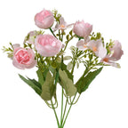 Kunstbloem 34 cm Roze Kunststof