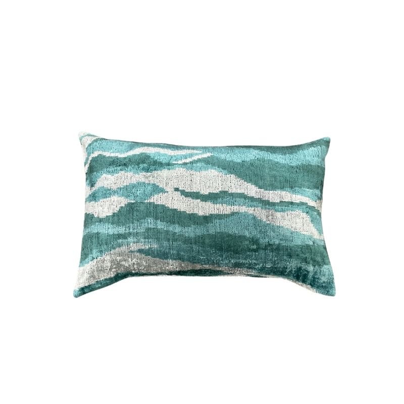Velvet Ikat Kussen Samarra 60x40 cm