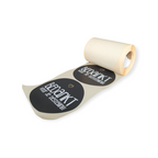 Webshop etiket – XL zwart - 250 stuks