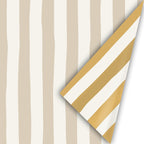 Lazy Stripes Xmas - Rollen cadeaupapier - 10 stuks