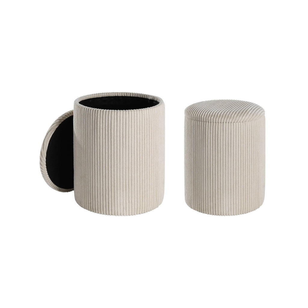 Hocker Vavatenina Crème 35x45 cm