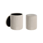 Hocker Vavatenina Crème 35x45 cm