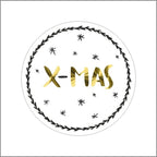 Wens etiket - x-mas