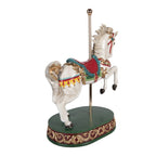 Decoratie Beeld Paard 30x19x40 cm Wit Kunststof
