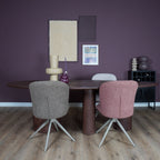 Eettafel Amir 240 x 120 cm - Espresso Mangohout