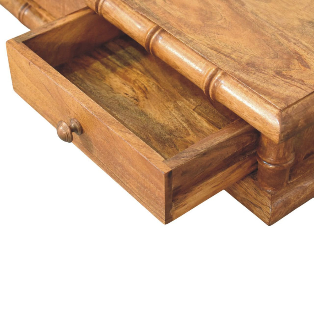 Bamboe wandconsole