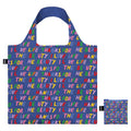 Loqi Bag Large - Love Life Blue gerecycled