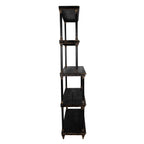 Boekenkast Zwart, Hout 80x40x210 cm