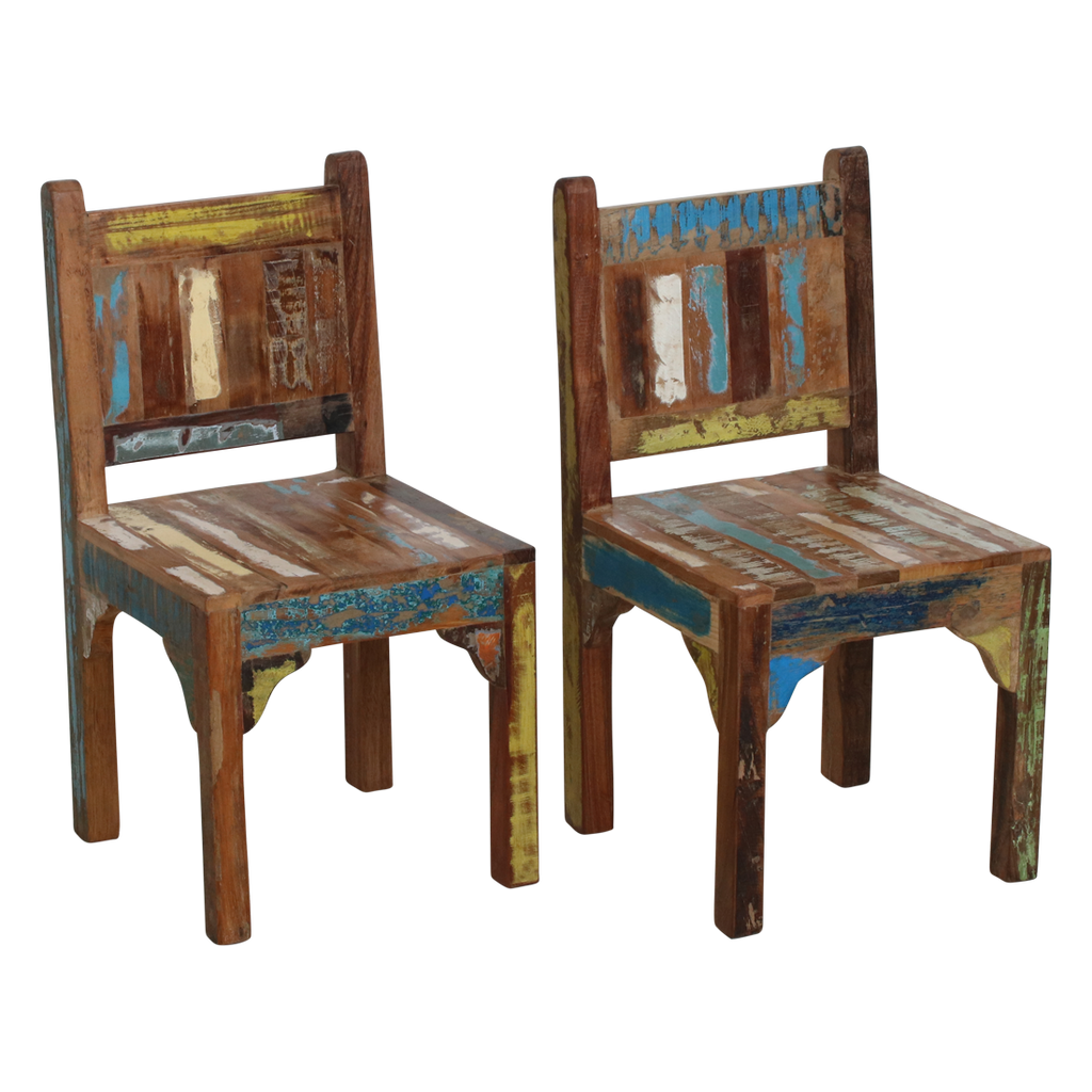 Scrapwood kinderstoel