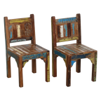 Scrapwood kinderstoel