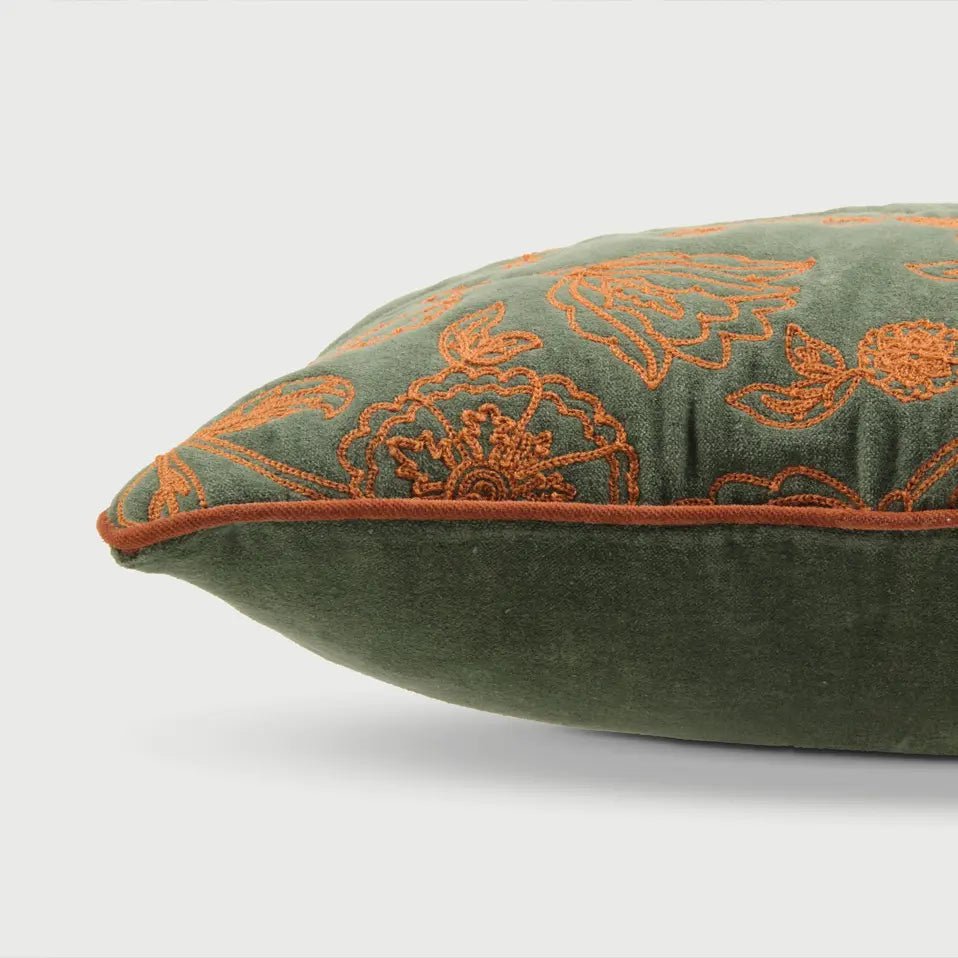 Kussenhoes | Rosabelle Chintz Eucalyptus kussenhoes van Sanctuary Living