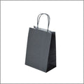 Papieren tas - Krafttas mini – Antraciet (100 stuks)