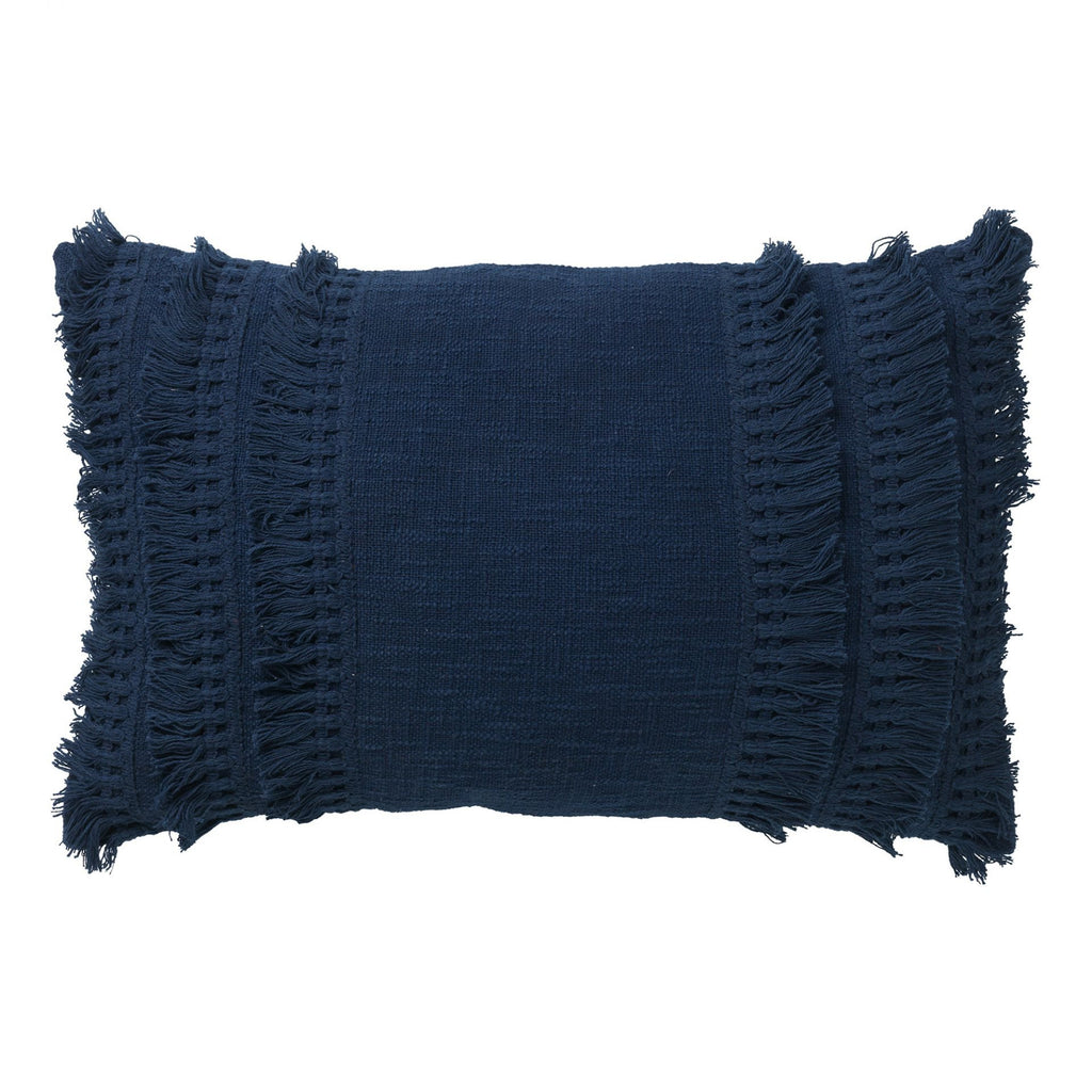 Nederlands Decor Fara - Cushion Cotton 40x60 cm Insignia Blue - Blauw