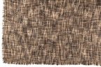 J-Line Plaid tweed - katoen - bruin/beige - 180 x 130 cm