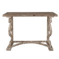 Sidetable 125x39x92 cm Bruin Hout Wandtafel