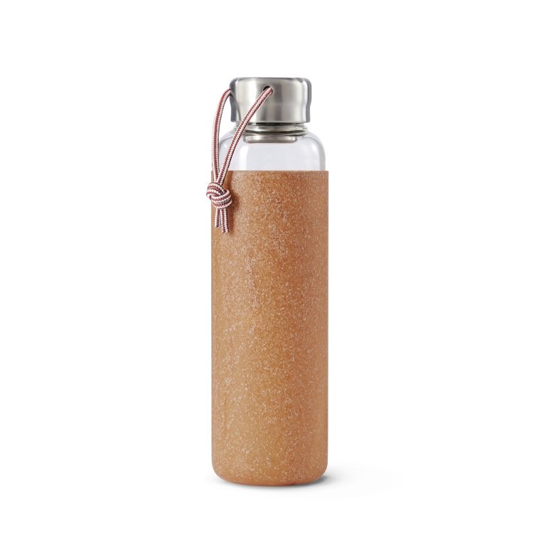 Black+Blum Glass Water Bottle - Waterfles glas - 0.6Ltr