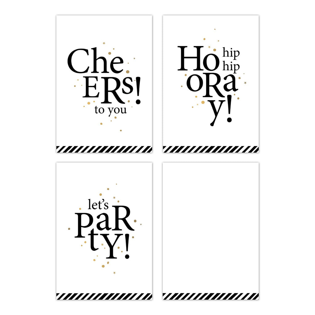 Fall '23 Text minikaartjes - Mix 30 stuks