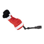 Kerstdecoratie Beeld Kerstman 17x13x35 cm / 3xAA Rood Kunststof