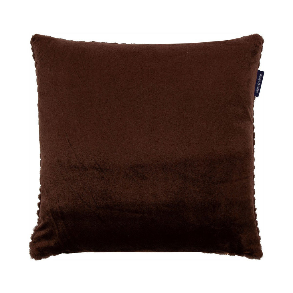 Kussen Visgraat Bruin 45x45cm