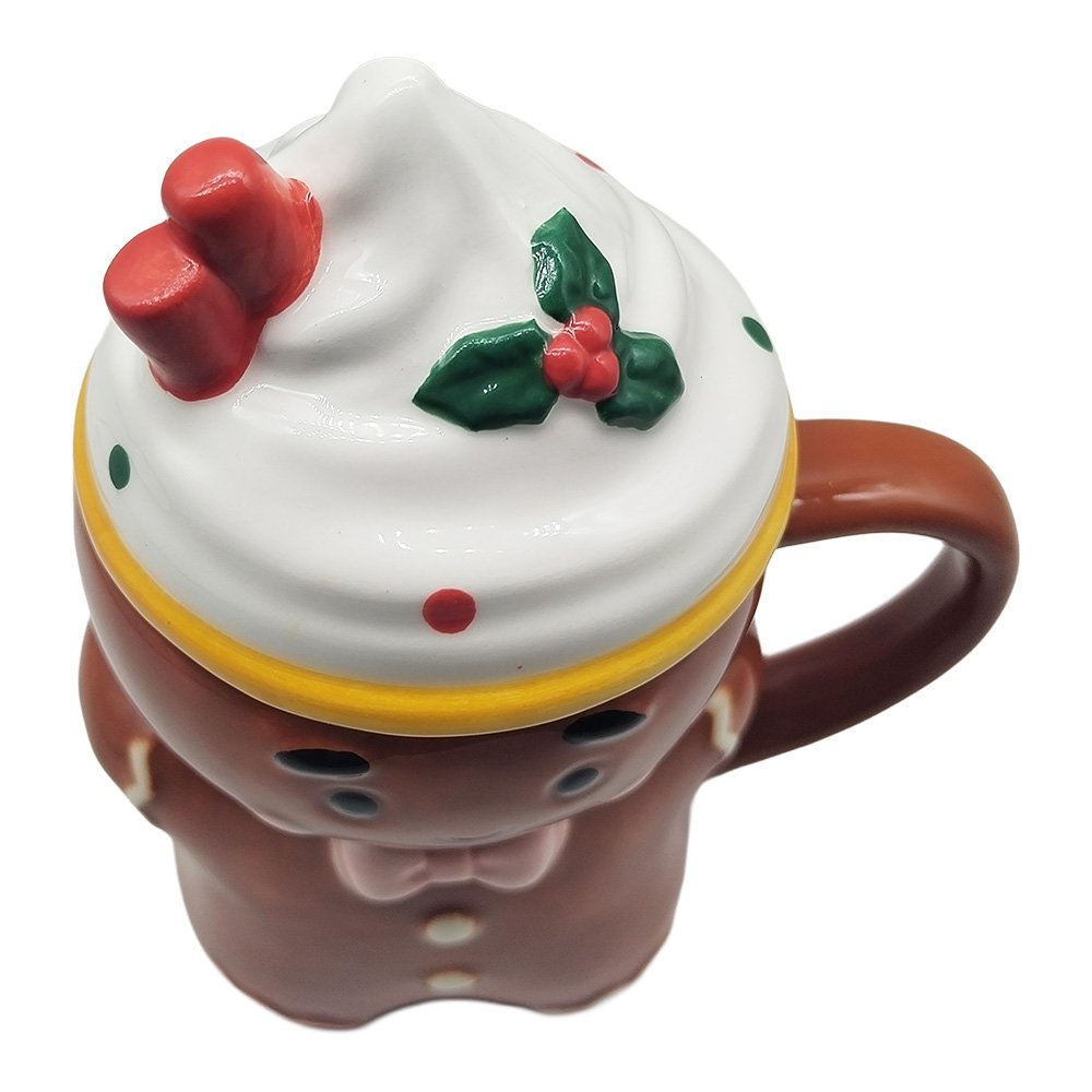 Mok Gingerbread man 250 ml Bruin Keramiek