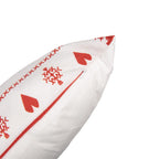 Kussenhoes 45x45 cm Wit Polyester