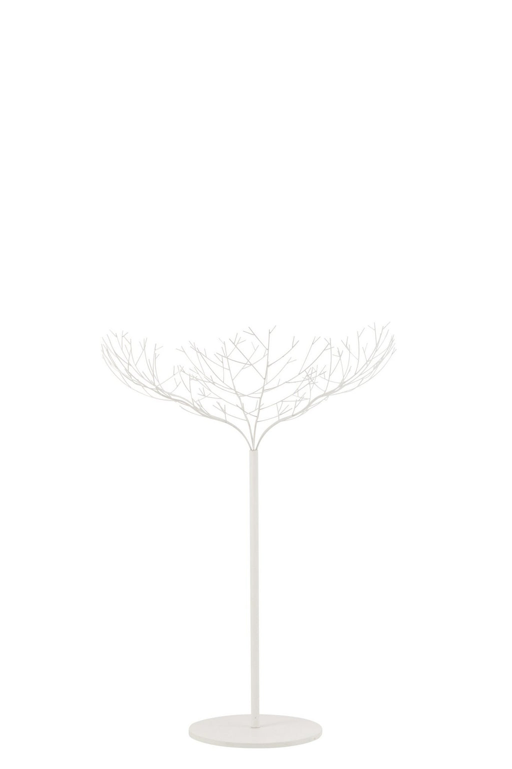 J-Line decoratie Boom - metaal - wit - medium