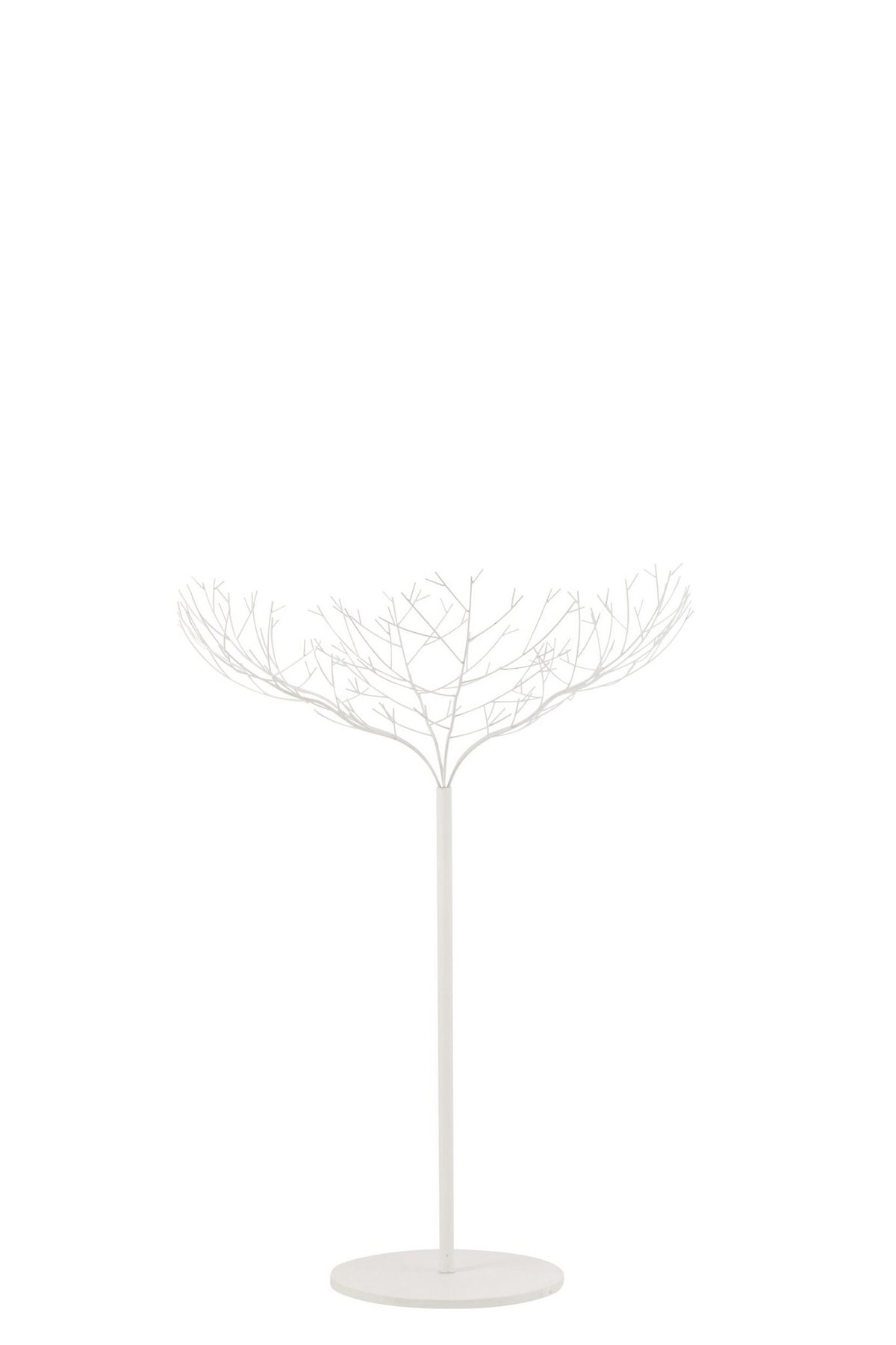 J-Line decoratie Boom - metaal - wit - medium