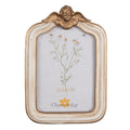 Fotolijst 10x15 cm Beige Goudkleiglig polyresin Fotokader