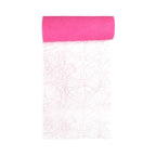 Decoweb Tafelband roze 30cmx25mtr