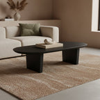 Bullnose salontafel zwart