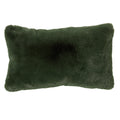 Dutch Decor Zaya - Kussen 30x50 cm - Imitatiebont look - Bergzicht - Groen