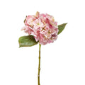 Hydrangea kunstmatige uitdaging stam lt roze 47 cm