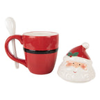 Mok Kerstman 300 ml Rood Keramiek