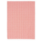 Theedoek 50x70 cm Rood Wit Katoen Ruit Keukenhanddoek