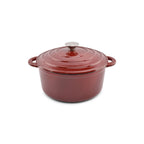 Kookpot 26cm gietijzer rood Ferno